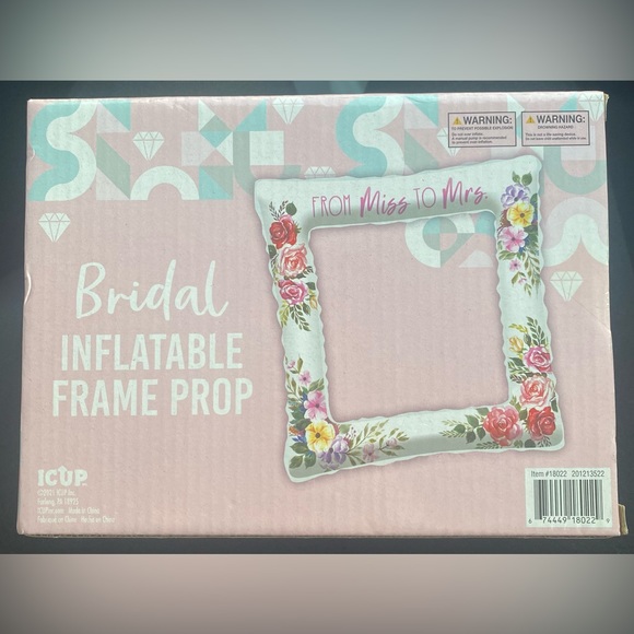 Bridal Inflatable Frame Prop - Picture 2 of 2